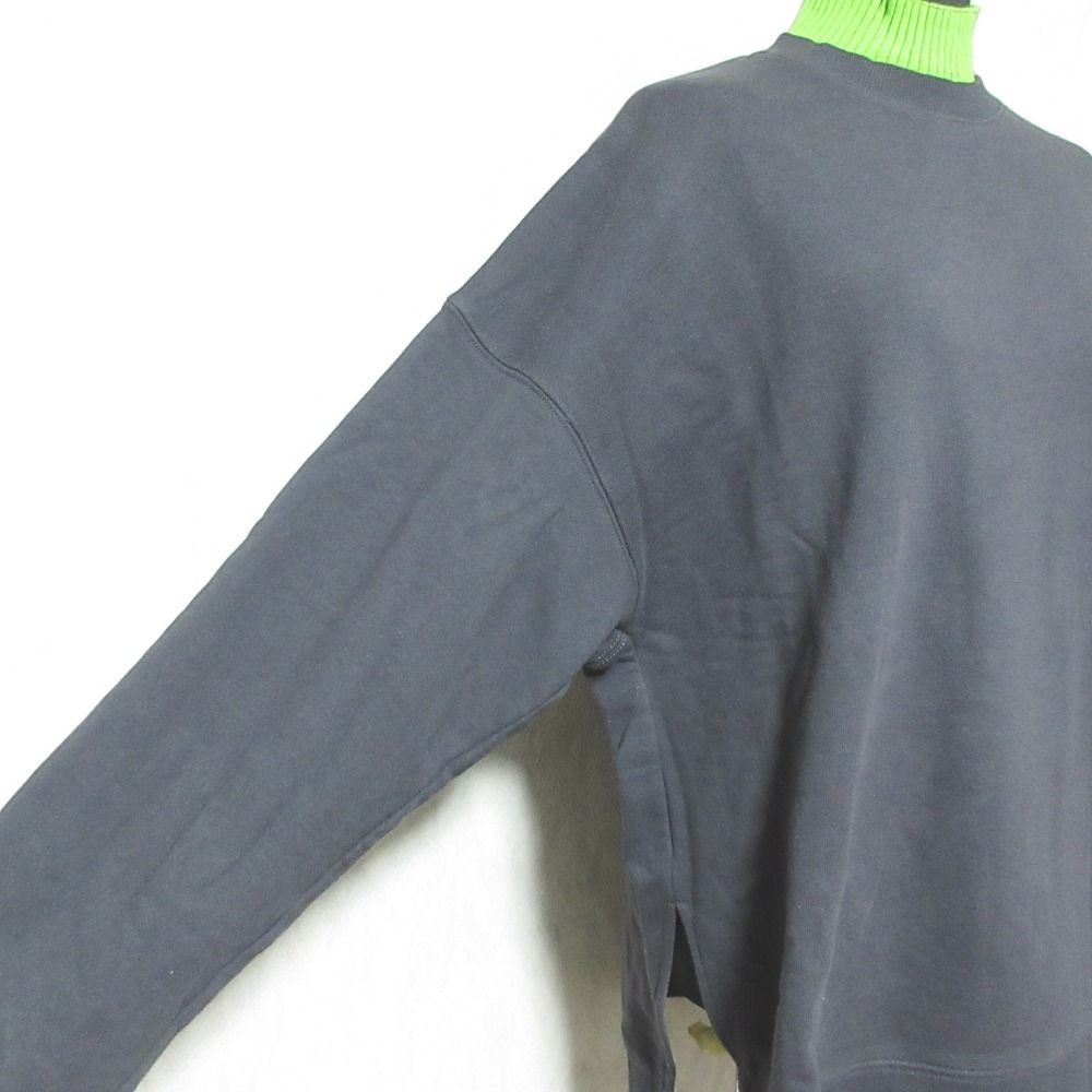 美品 23SS nagonstans ナゴンスタンス Layered-Neck Pullover