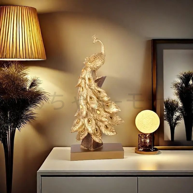 KARE【完売】ピーコック ゴールド オブジェ KARE【完売】ピーコック ゴールド オブジェ 廃番】ピーコック ゴールド