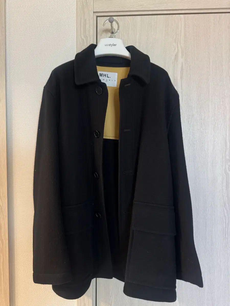 マーガレットハウエル MHL ウールハーフコート - メルカリ