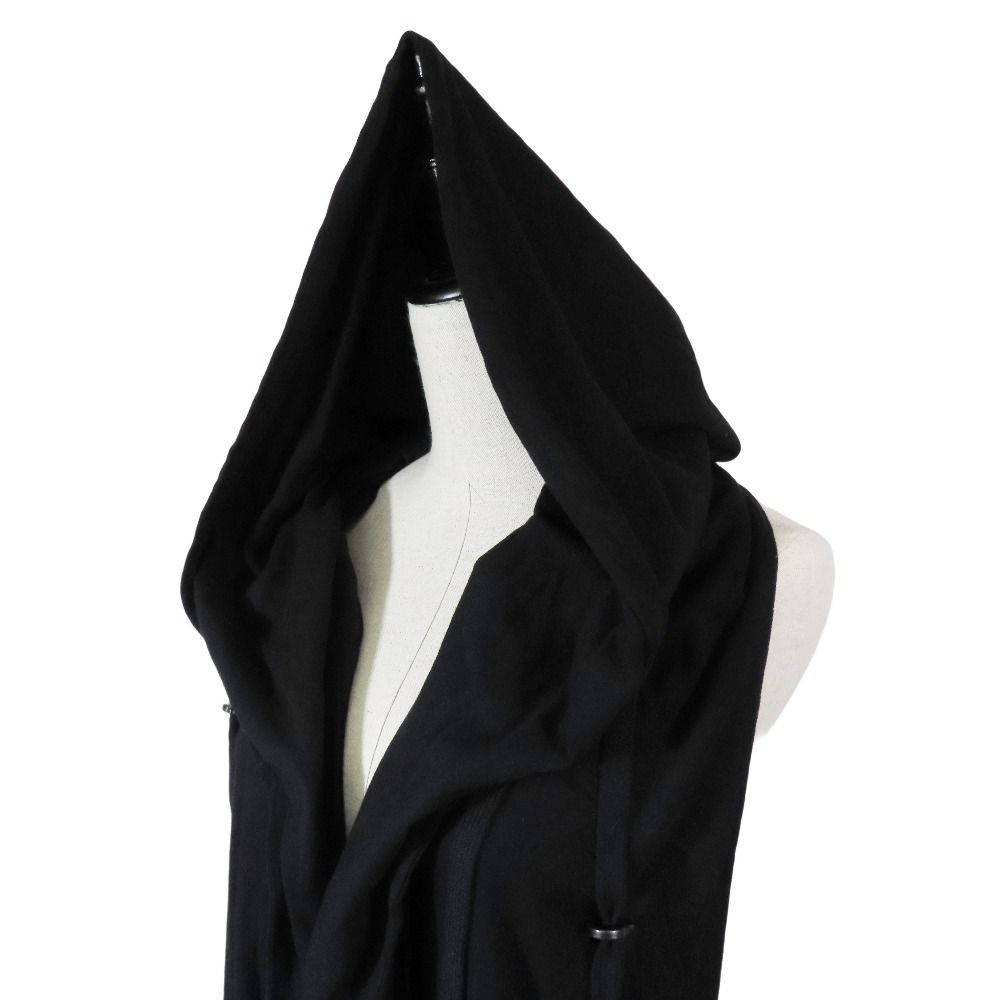 アンドゥムルメステール フード付きストール マフラー パーカー 美品 Ann Demeulemeester アンドゥムルメステール フード付きストール