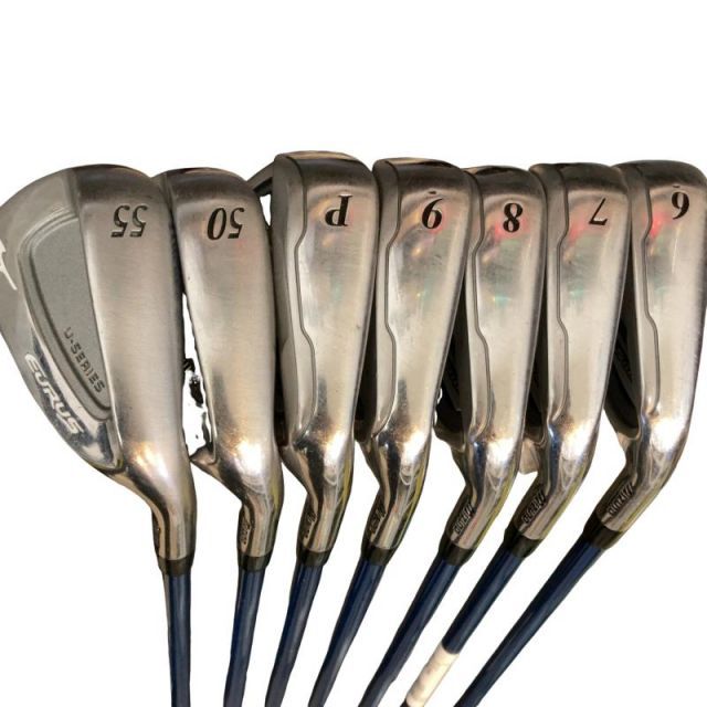 中古】 ミズノ EURUS 5GO 8S アイアンセット IR EXSAR(EURUS 5GO