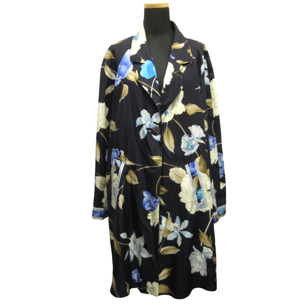 LEONARD レオナール 90's シルク ジャケット ブルゾン コート