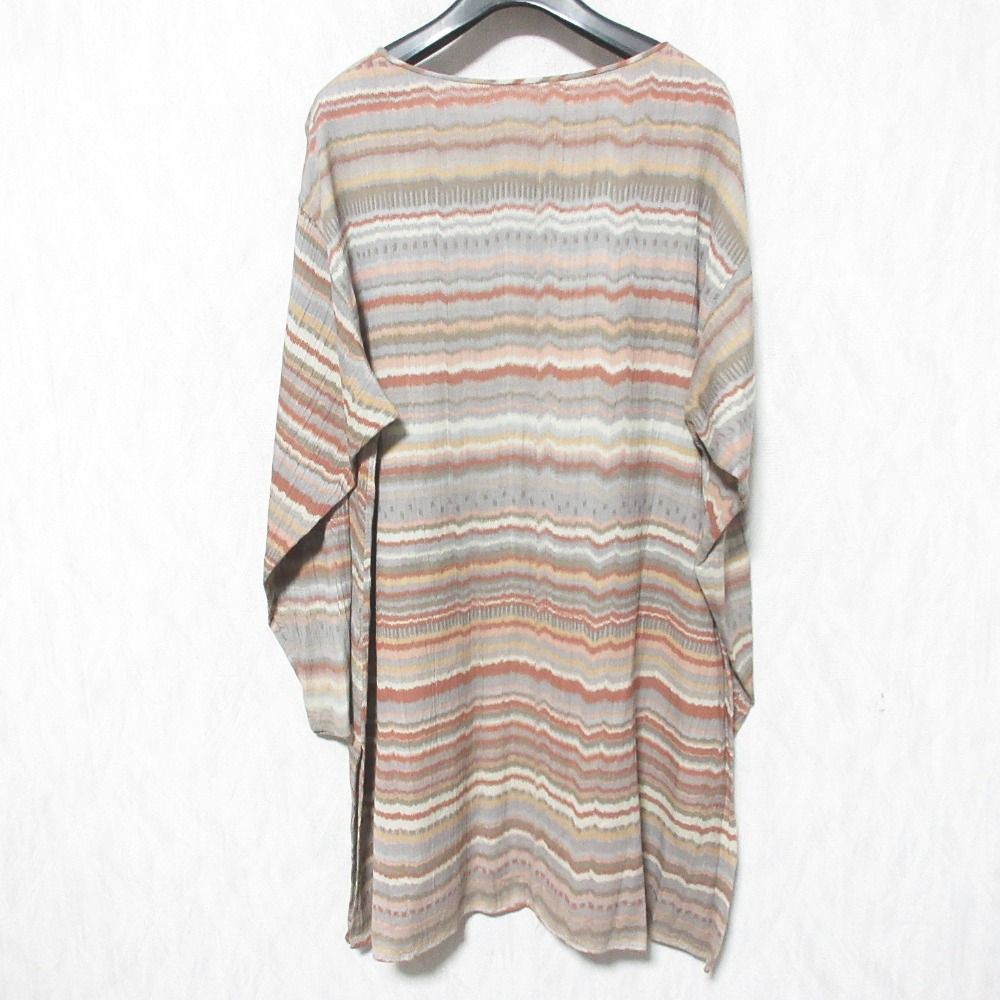 良品 Jurgen Lehl ヨーガンレール ロングスリーブ 波ボーダー