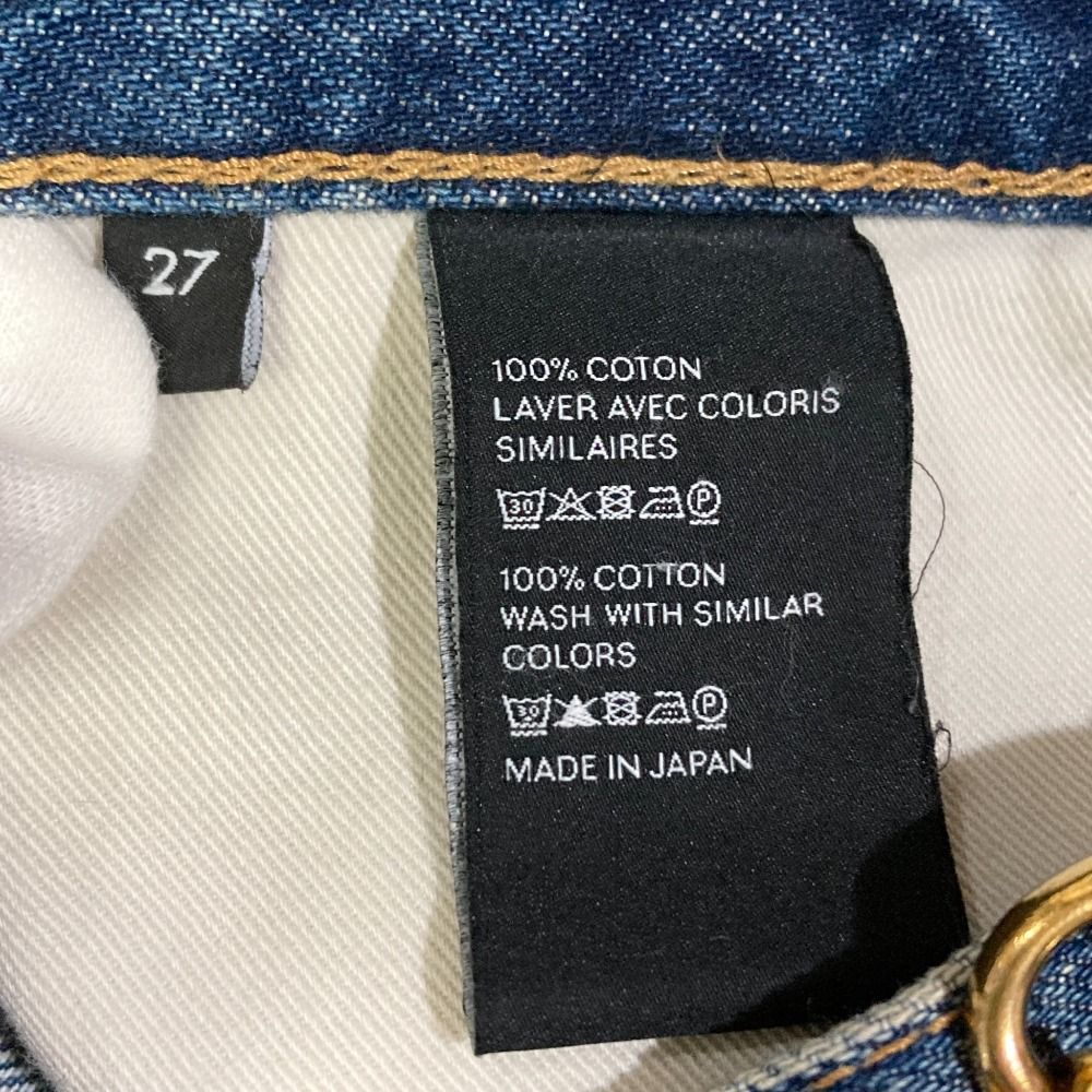 美品 CELINE セリーヌ トリオンフ シグネチャー フレアデニムパンツ