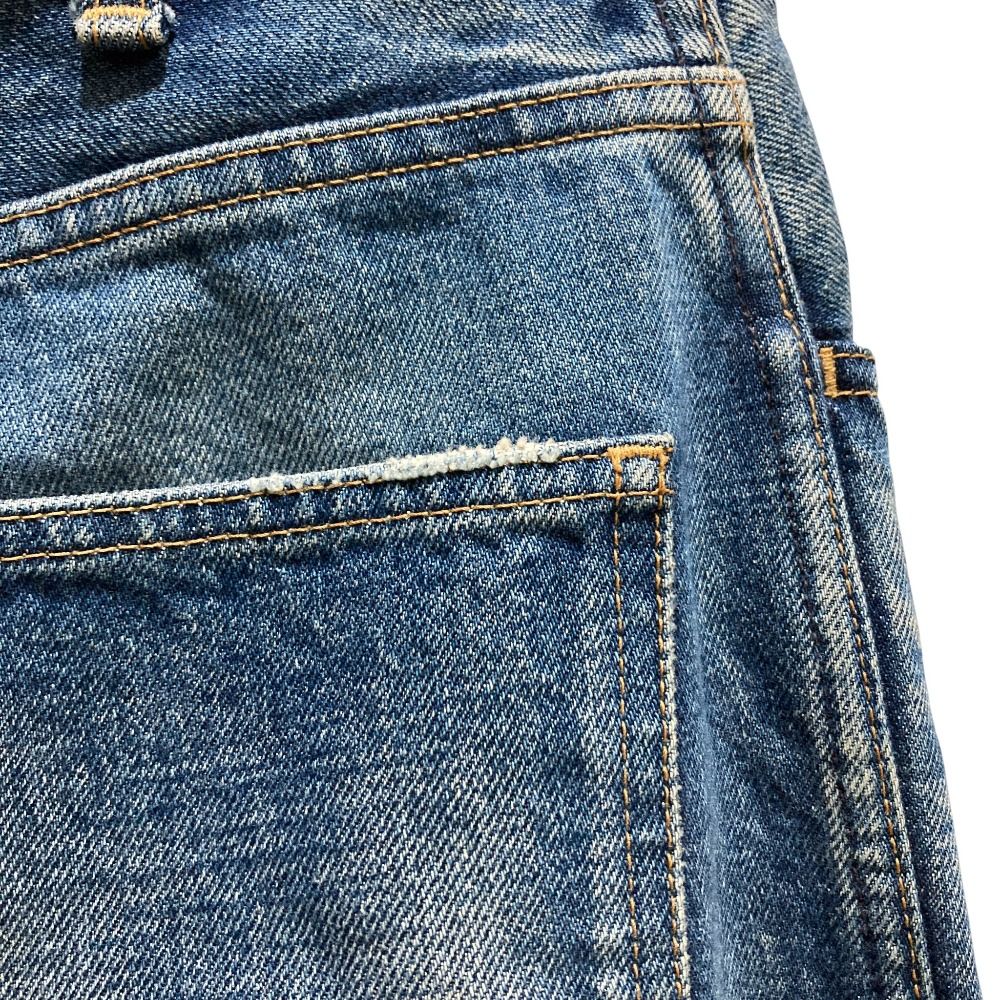 美品 CELINE セリーヌ トリオンフ シグネチャー フレアデニムパンツ
