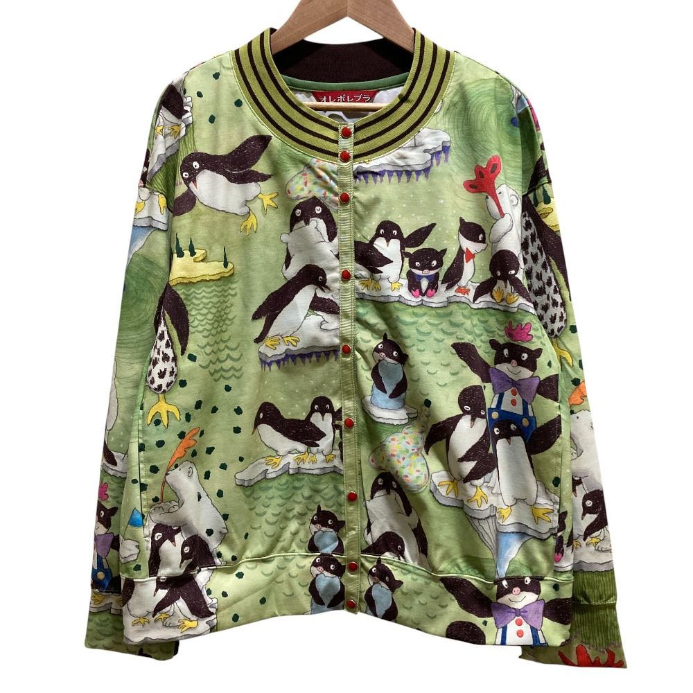 OLLEBOREBLA アルベロベロ　リバーシブルトレーナー　アニマル 未使用 OLLEBOREBLA ALBEROBELLO オレボレブラ アルベロベロ ぶたさん