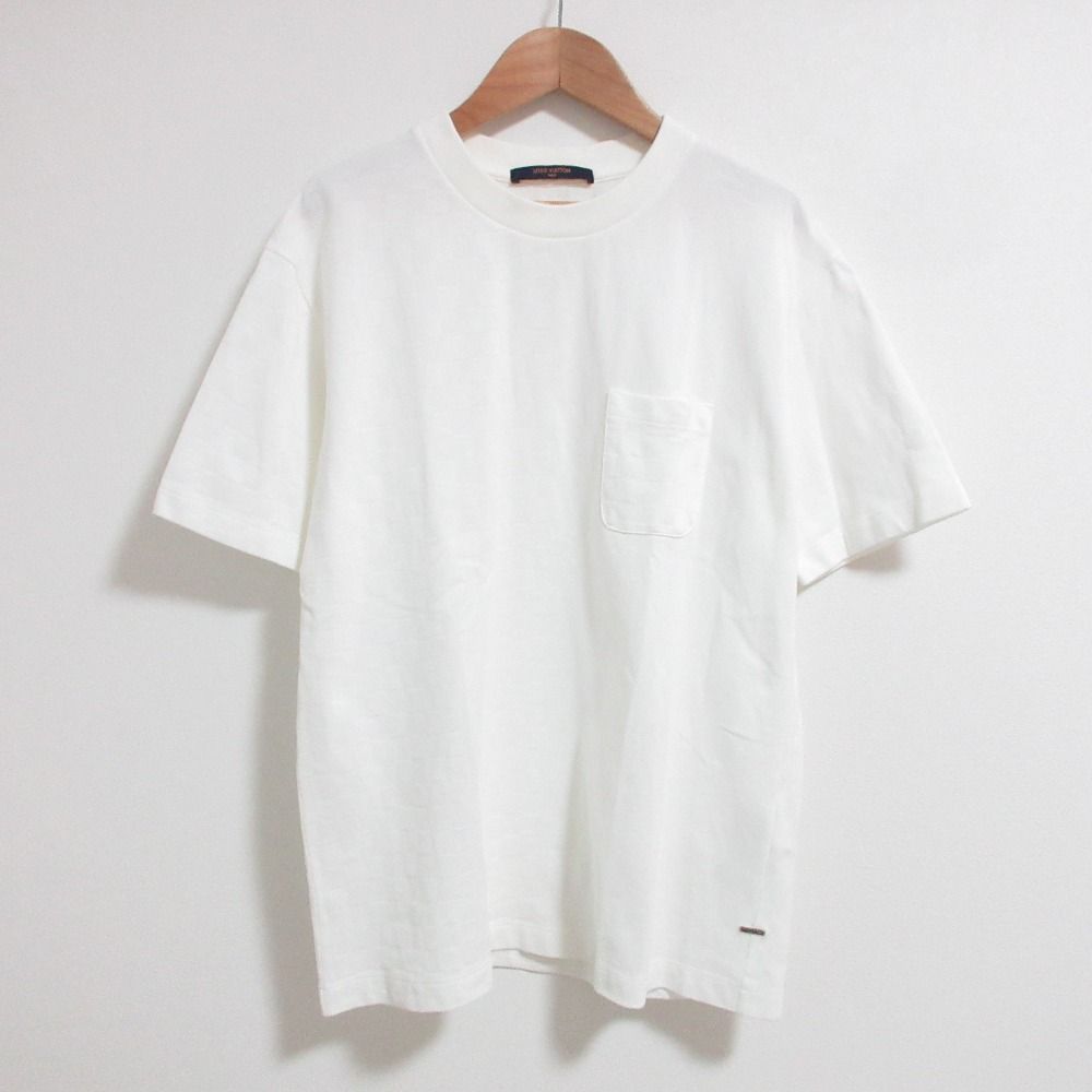 新品同様 LOUIS VUITTON ルイヴィトン ハーフダミエポケット Tシャツ