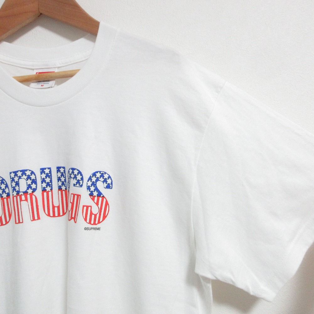 未使用 24AW Supreme シュプリーム Drugs Tee ドラッグスTシャツ M