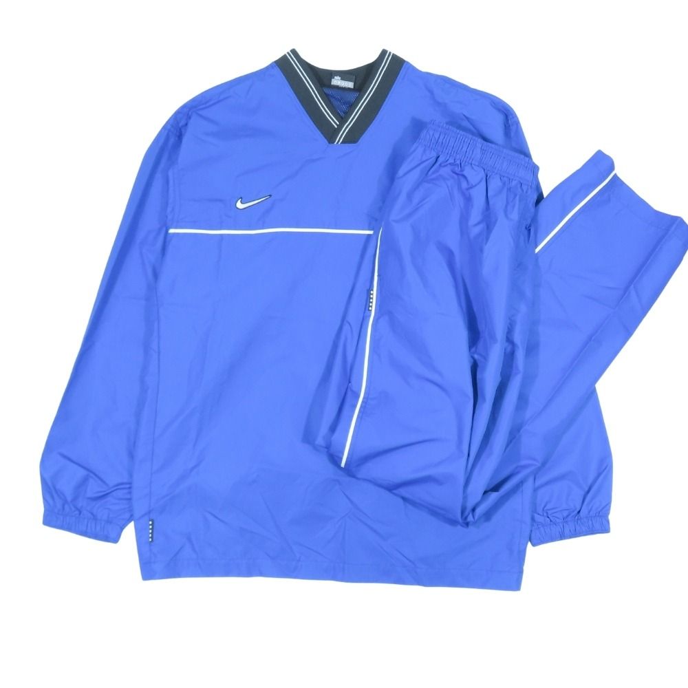 美品 NIKE ナイキ セットアップ ナイロン ピステ ジャケット ロゴ刺繍