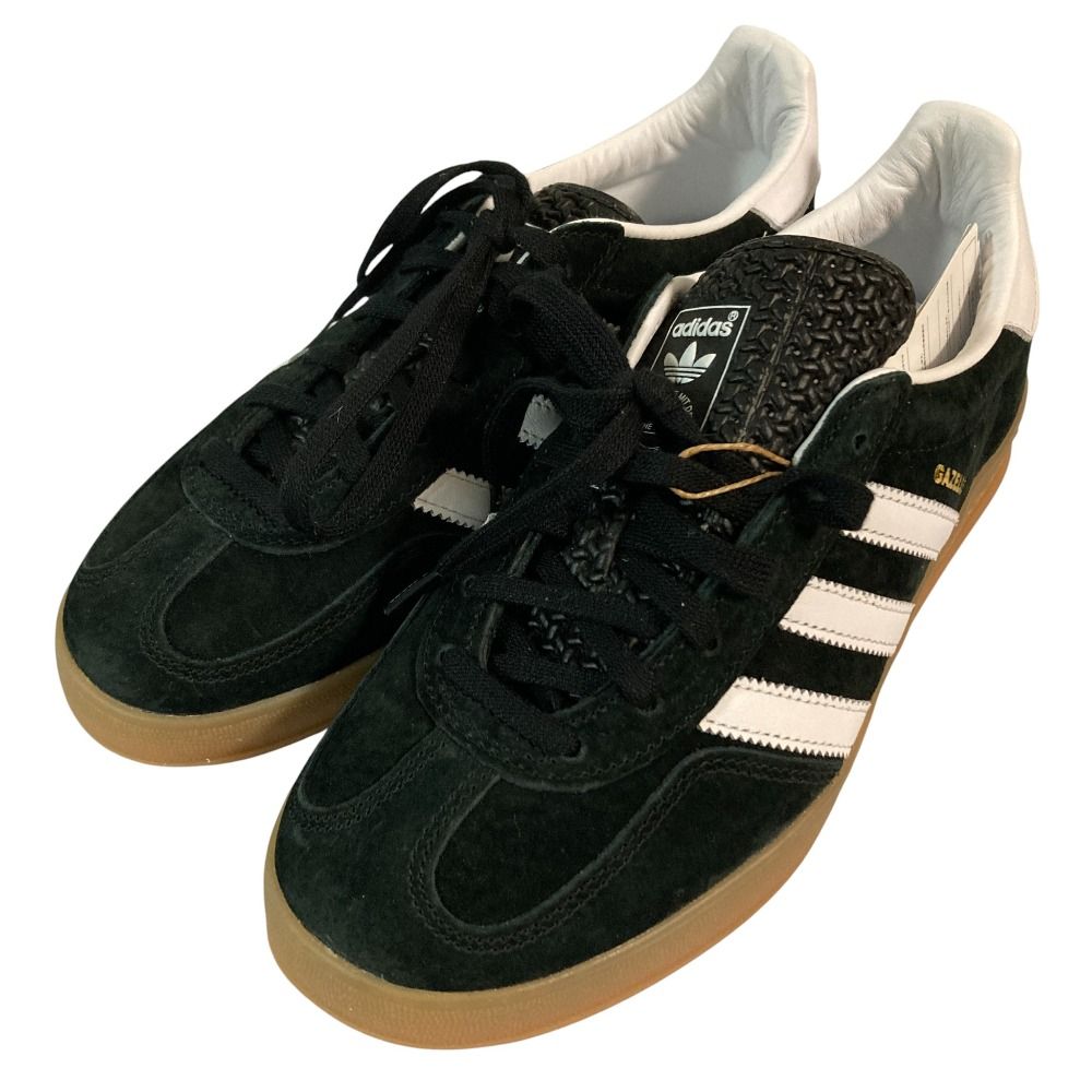 ♥ 24 SS adidas Originals アディダスオリジナルス GAZELE INDOOR ガゼル インドア スエード スニーカー H 06259 cm ブラック メンズ レディース 古着