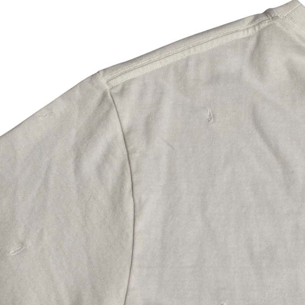 良品 TANAKA タナカ THE TEE チュール付き Tシャツ ST-50 サイズS ホワイト レディース 古着 中古 USED TANAKA（タナカ） 良品 THE TEE チュール付き Tシャツ ST-50 サイズS