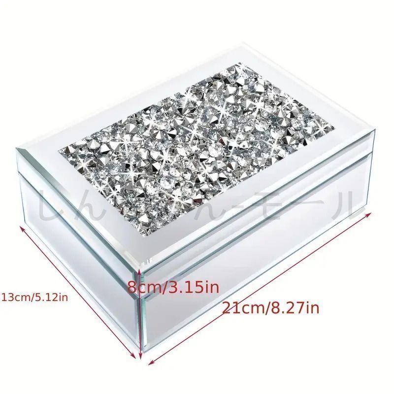 ローラアシュレイ　ジュエリーボックス　ミラー　ジュエリーケース　シルバー ローラアシュレイ ジュエリーボックス ミラー ジュエリーケース
