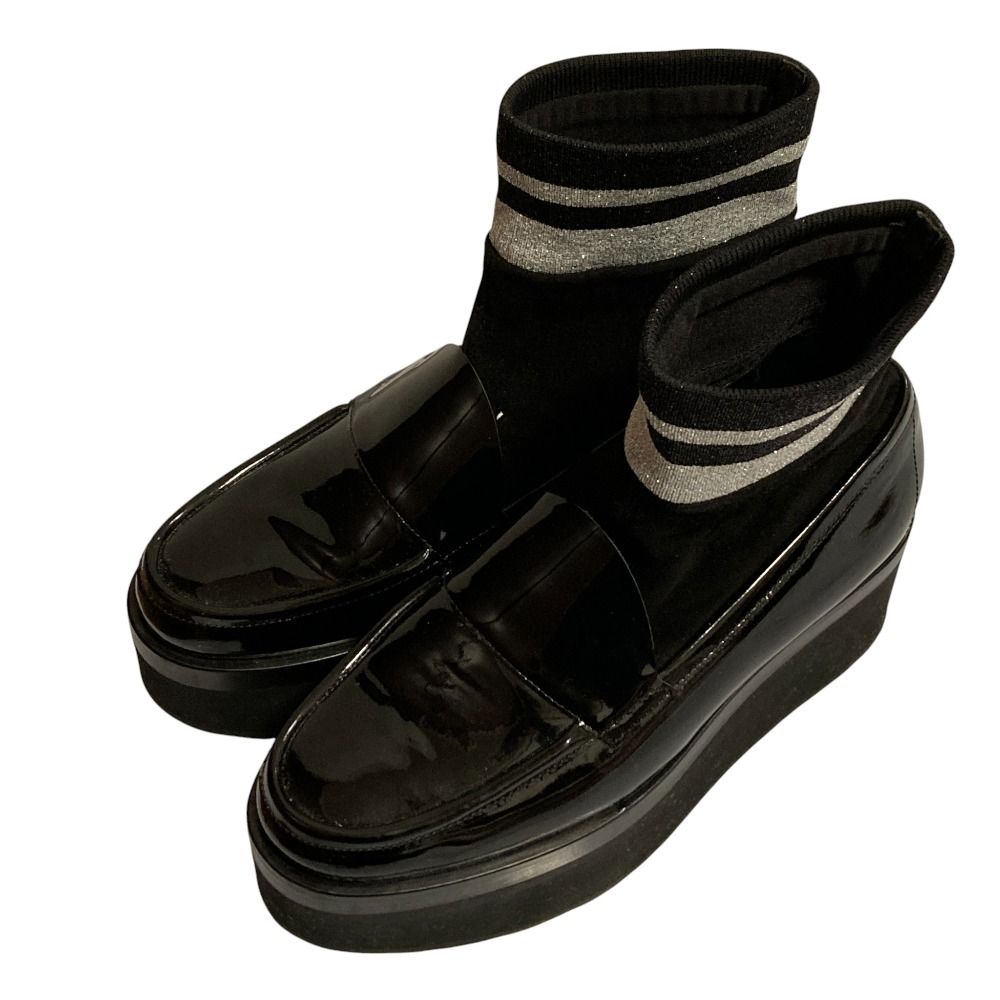 美品 PIERRE HARDY ピエールアルディ レイヤード プラットフォーム