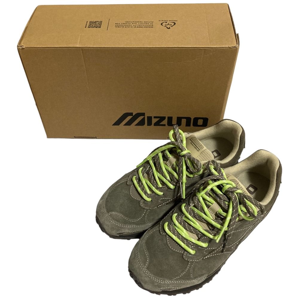 ♥ MIZUNO ミズノ LG 60 S 2 K スニーカー サイズ23.5 cm グリーン ブラウン レディース 古着