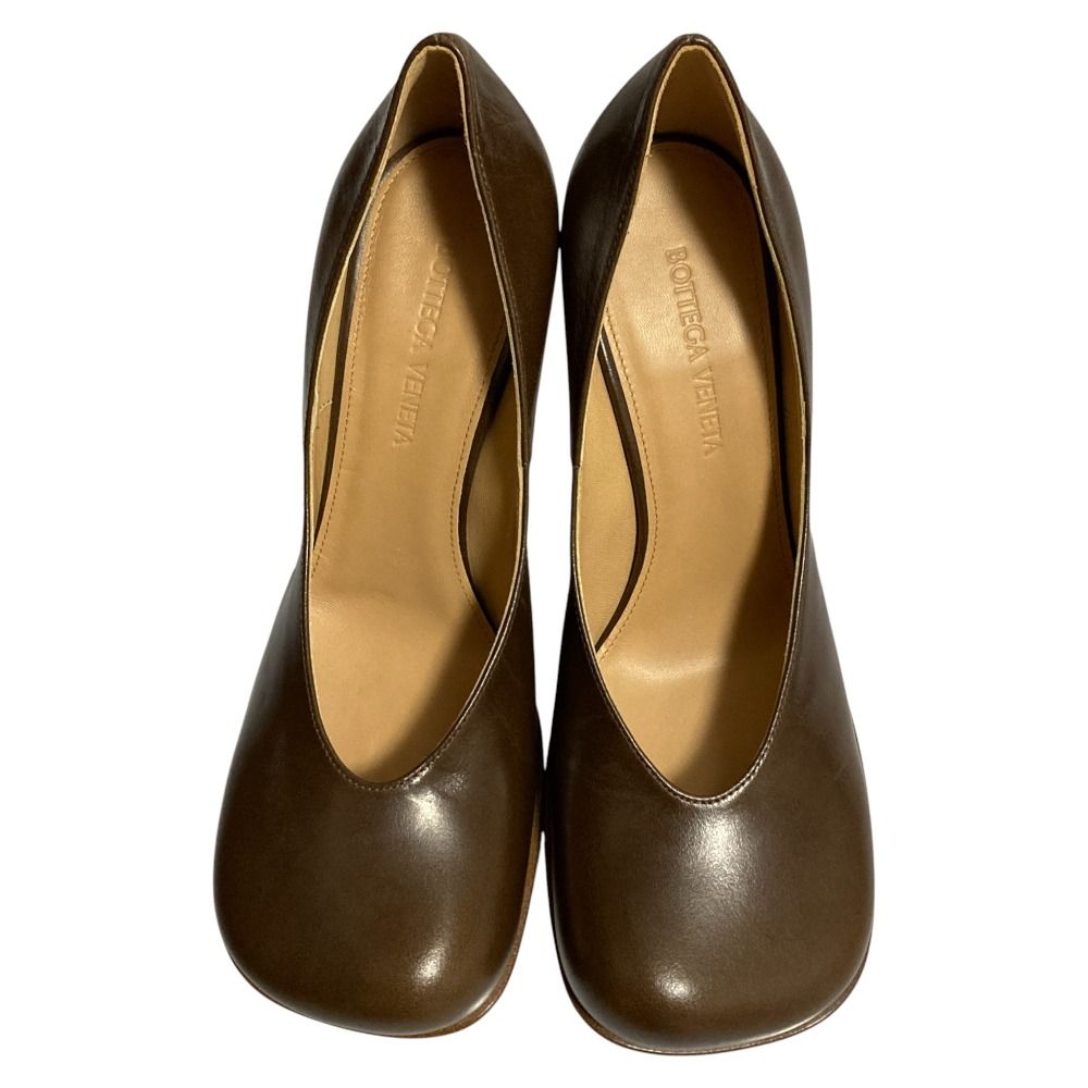 未使用 BOTTEGA VENETA ボッテガヴェネタ スクエアトゥ レザー