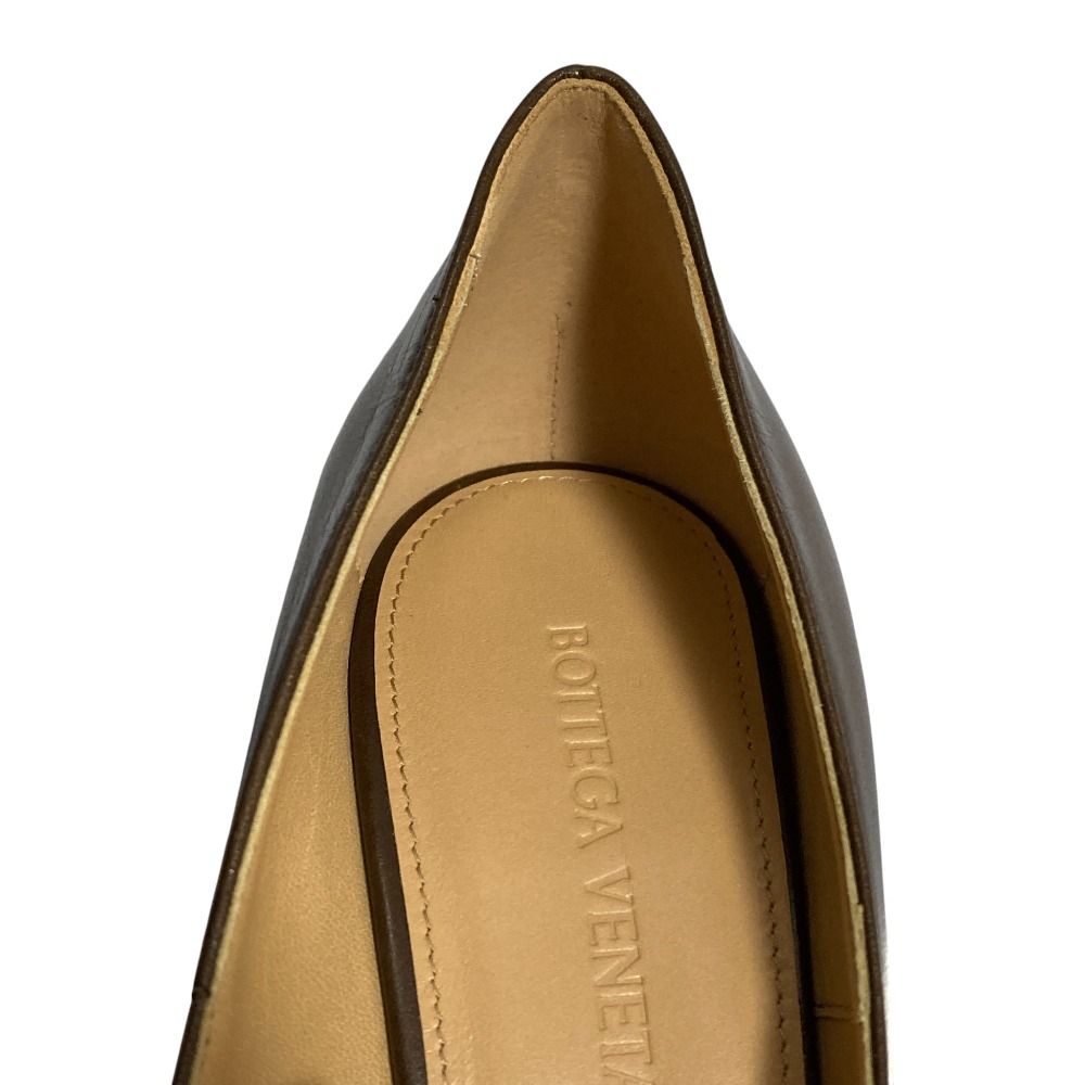 未使用 BOTTEGA VENETA ボッテガヴェネタ スクエアトゥ レザー