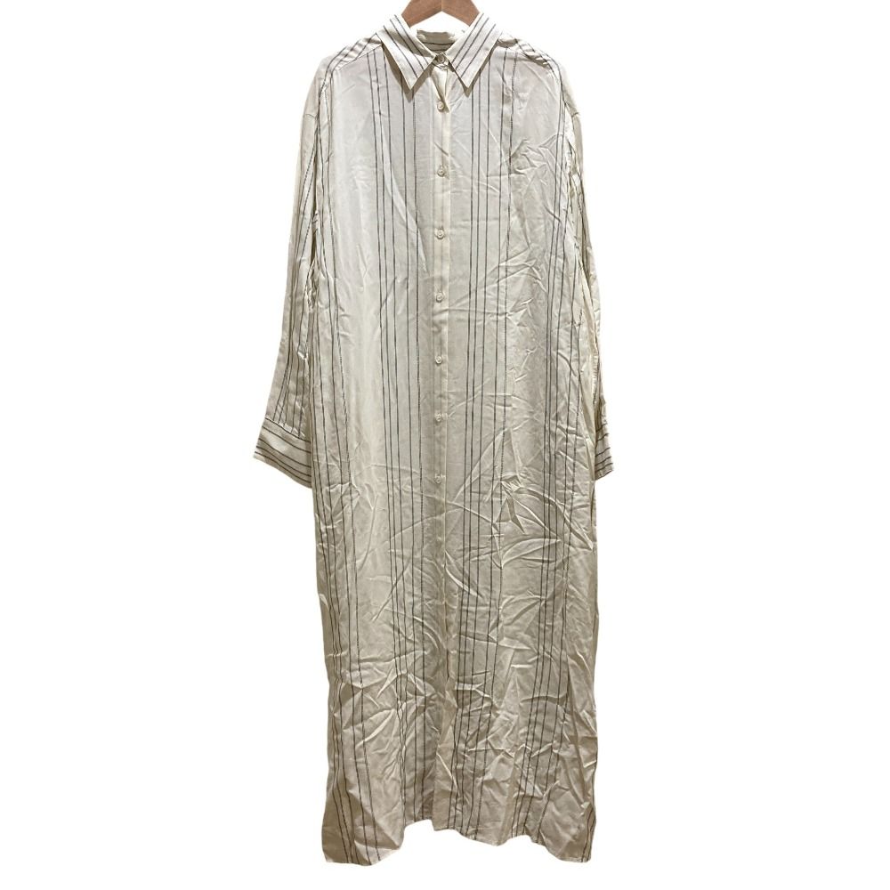 AP STUDIO エーピーストゥディオ ワンピース レディース 【古着】【中古】 美品 23SS AP STUDIO エーピー ストゥディオ ストライプシャツ