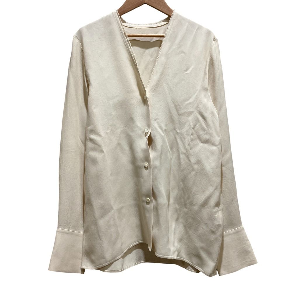 未使用 25AW R'IAM-PLAGE リアム プラージュ R'IAM ノーカラーシャツ