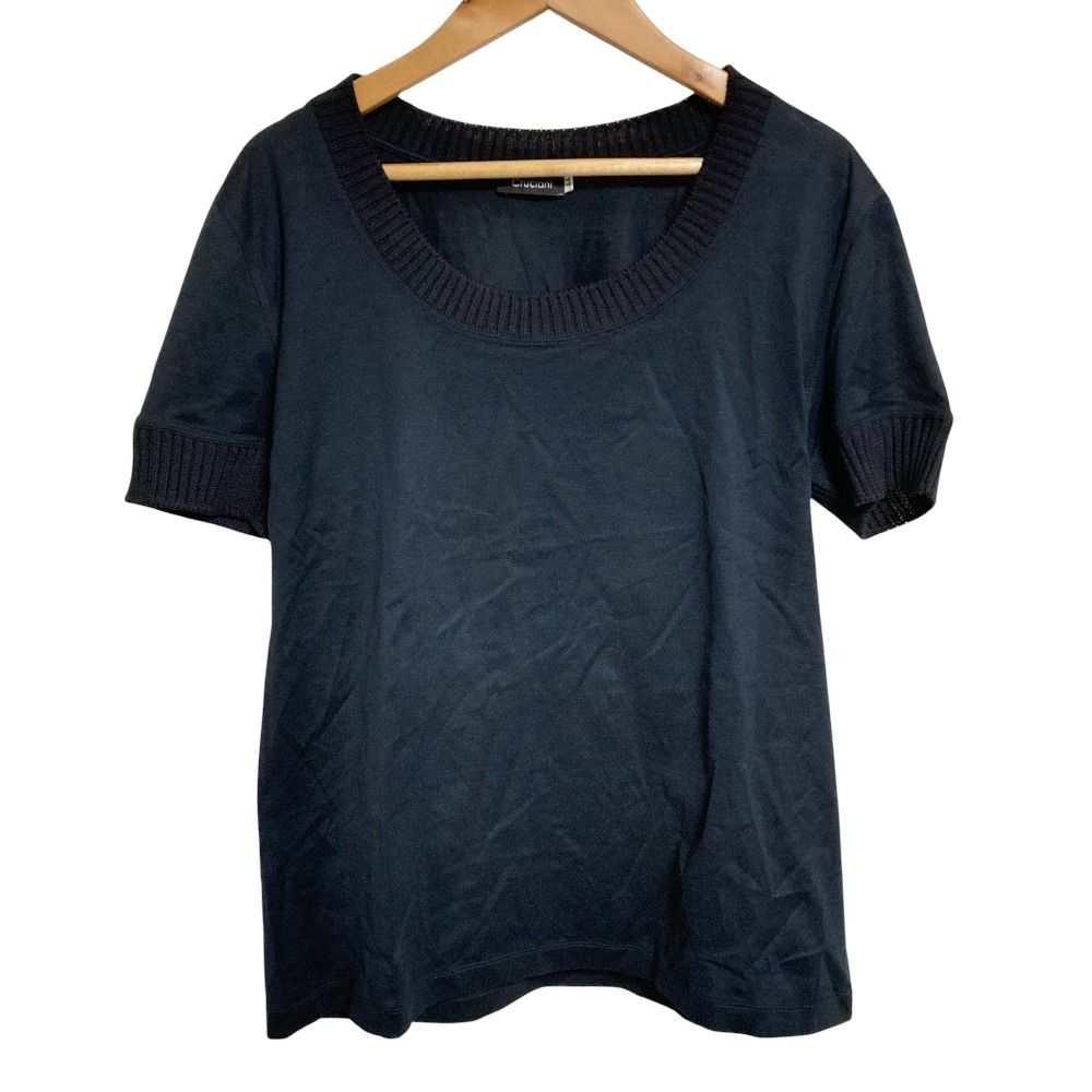 Cruciani クルチアーニ Tシャツ・カットソー レディース 【古着】【中古】 美品 Cruciani クルチアーニ ショートスリーブ コットン ニット