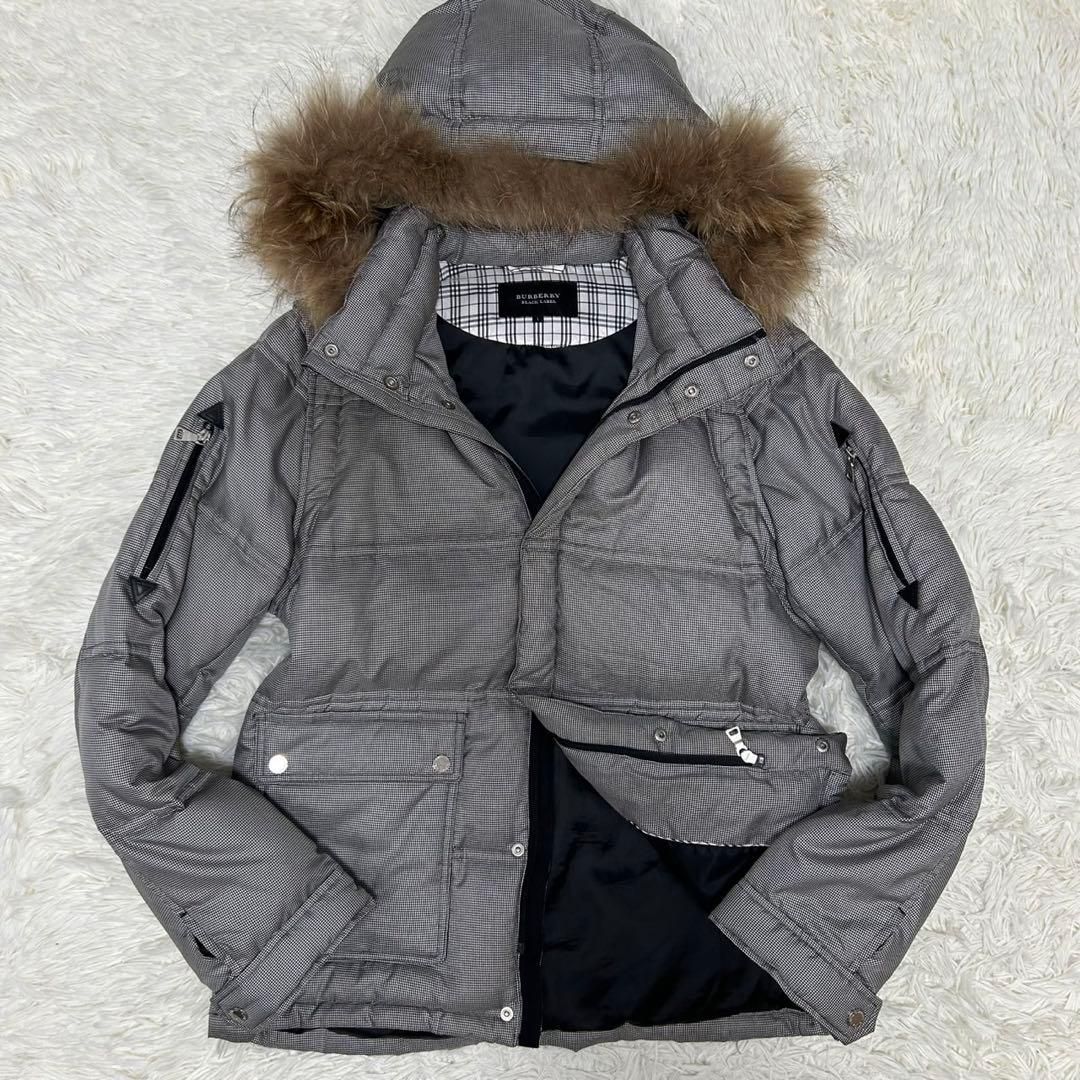 極美品/L】BURBERRY BLACK LABEL バーバリーブラックレーベル 4way
