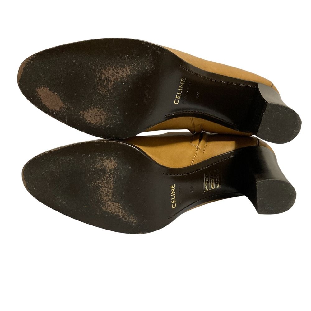 美品 CELINE セリーヌ クロード トリオンフ アンクルブーツ サイズ39