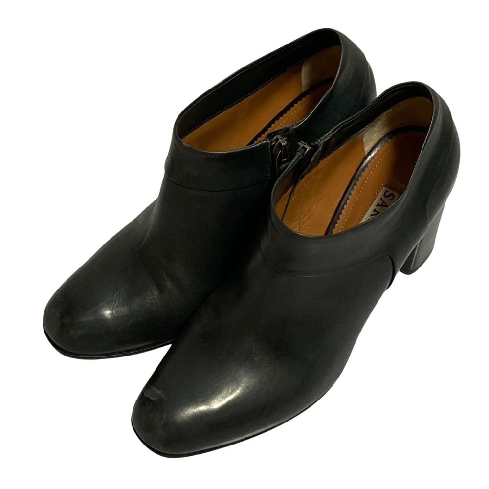 良品 SARTORE サルトル レザー ショートブーツ ブーティ サイズ37.5