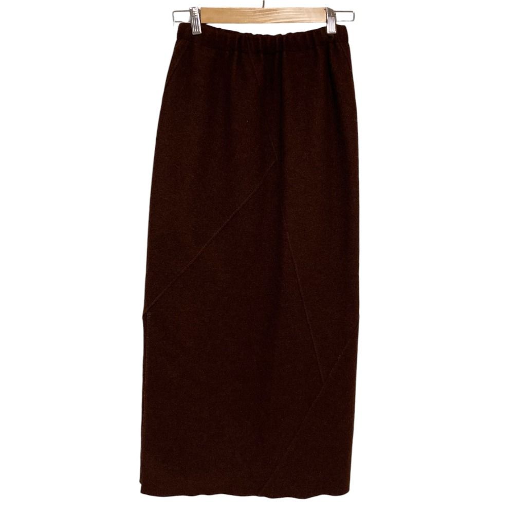 美品 Jurgen Lehl ヨーガンレール ウール イージーロングスカート