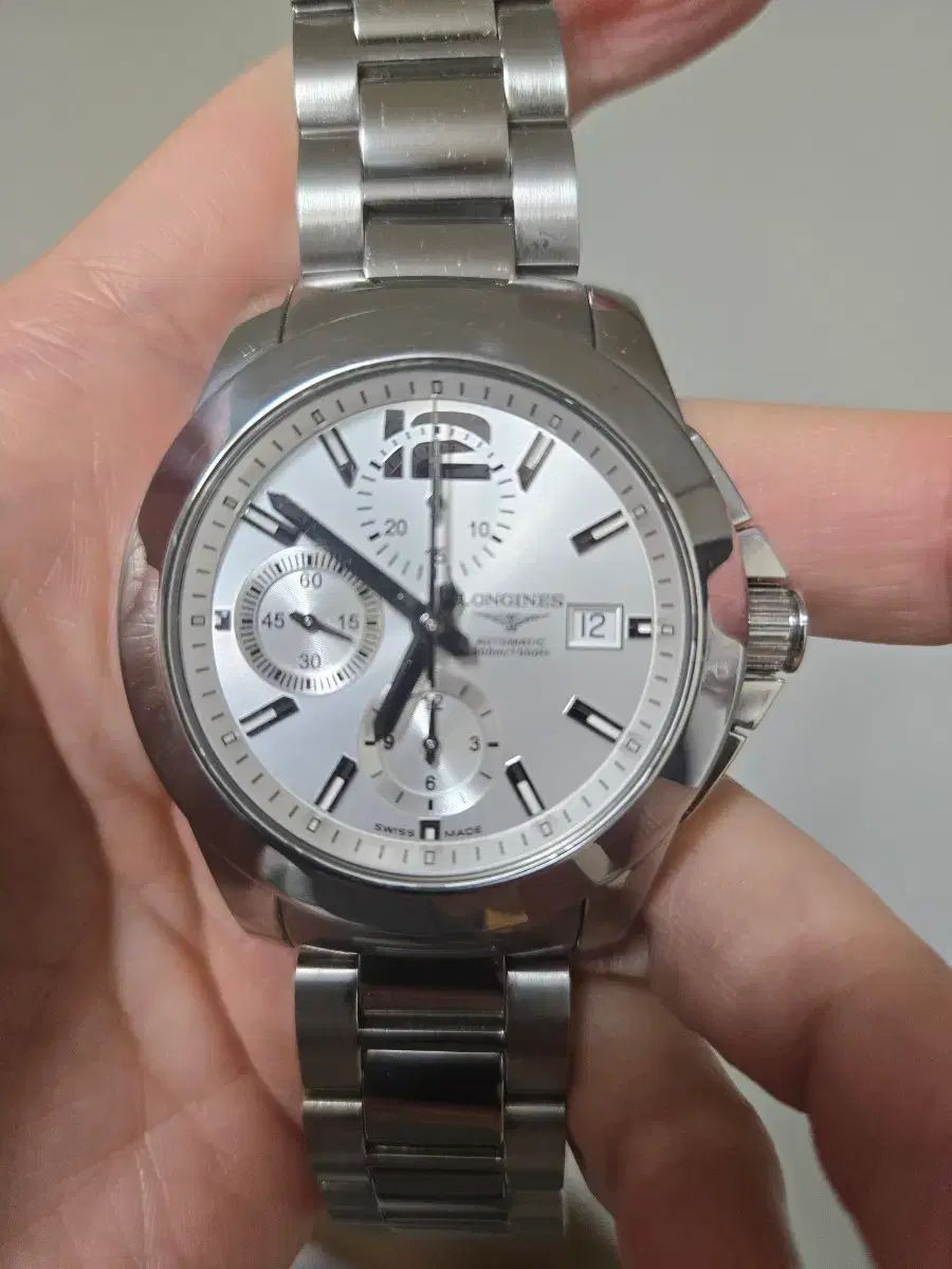  LONGINES ロンジン ハイドロ コンサート クエスト 旧モデル クロノ 自動巻き時計 腕時計(アナログ)