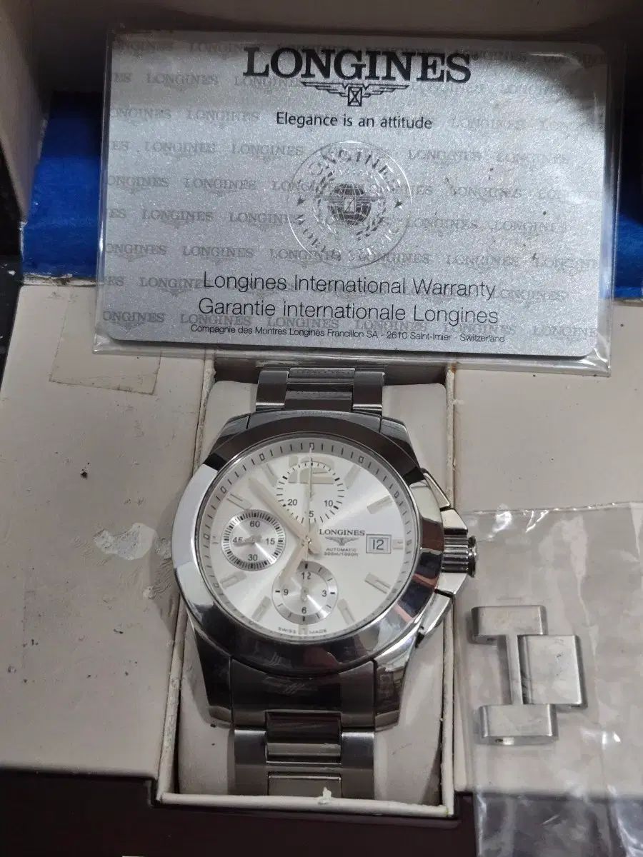 LONGINES ロンジン ハイドロ コンサート クエスト 旧モデル クロノ