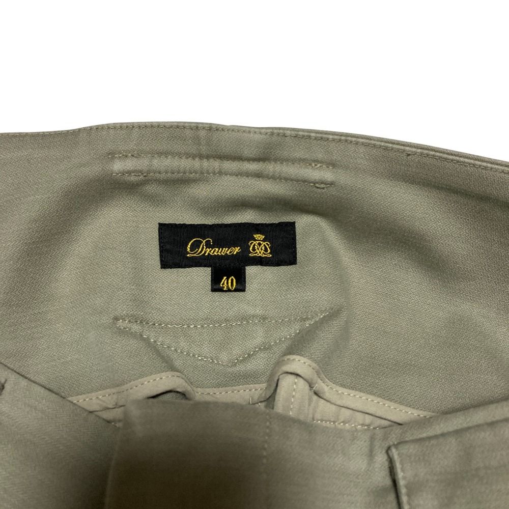 良品 DRAWER ドゥロワー バイオウォッシュワークパンツ サイズ40  
