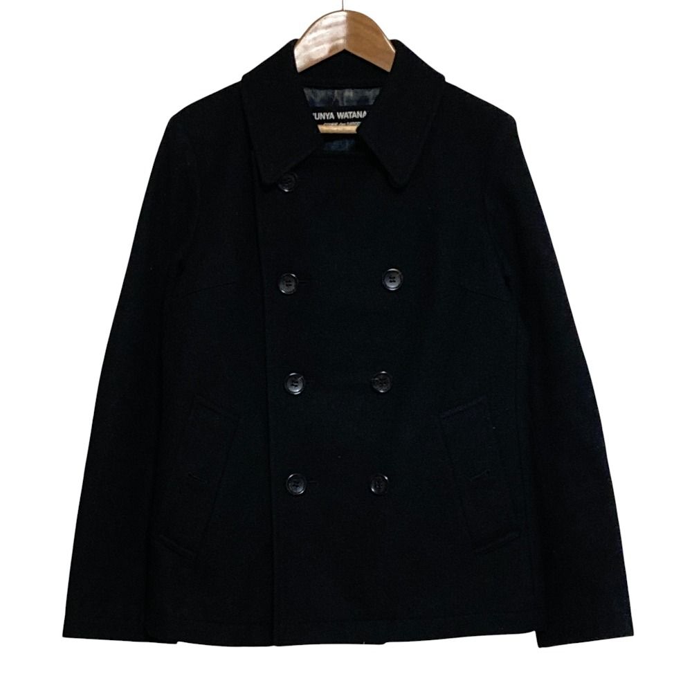 JUNYA COMMEdesGARCONS ジュンヤワタナベ コムデギャルソン Pコート JB-C 044 ブラック レディース 古着