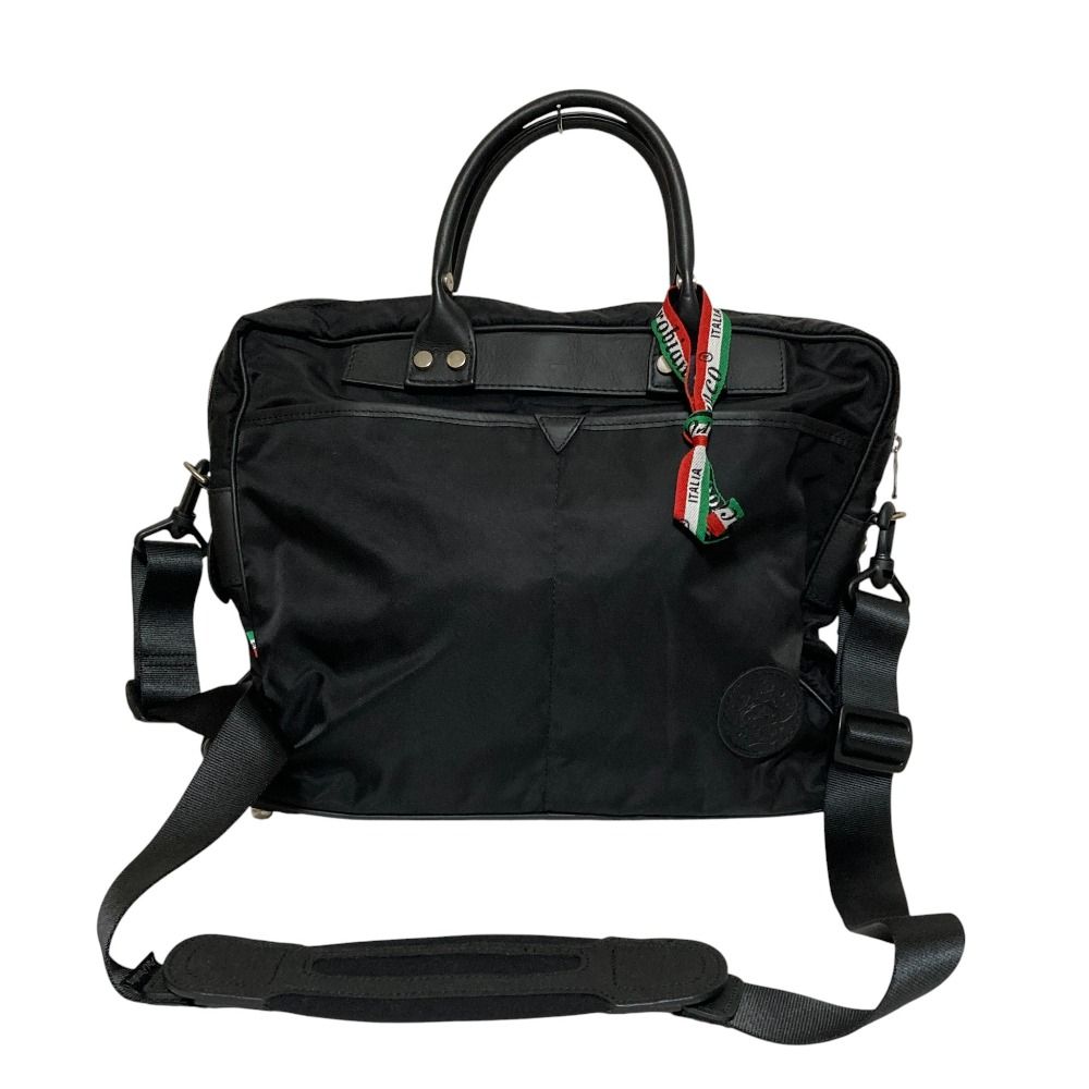 Orobianco(オロビアンコ) 2WAY レザーブリーフケース メンズ 表記無 【中古】【ブランド古着バズストア】 良品 Orobianco オロビアンコ ナイロン レザー ブリーフケース