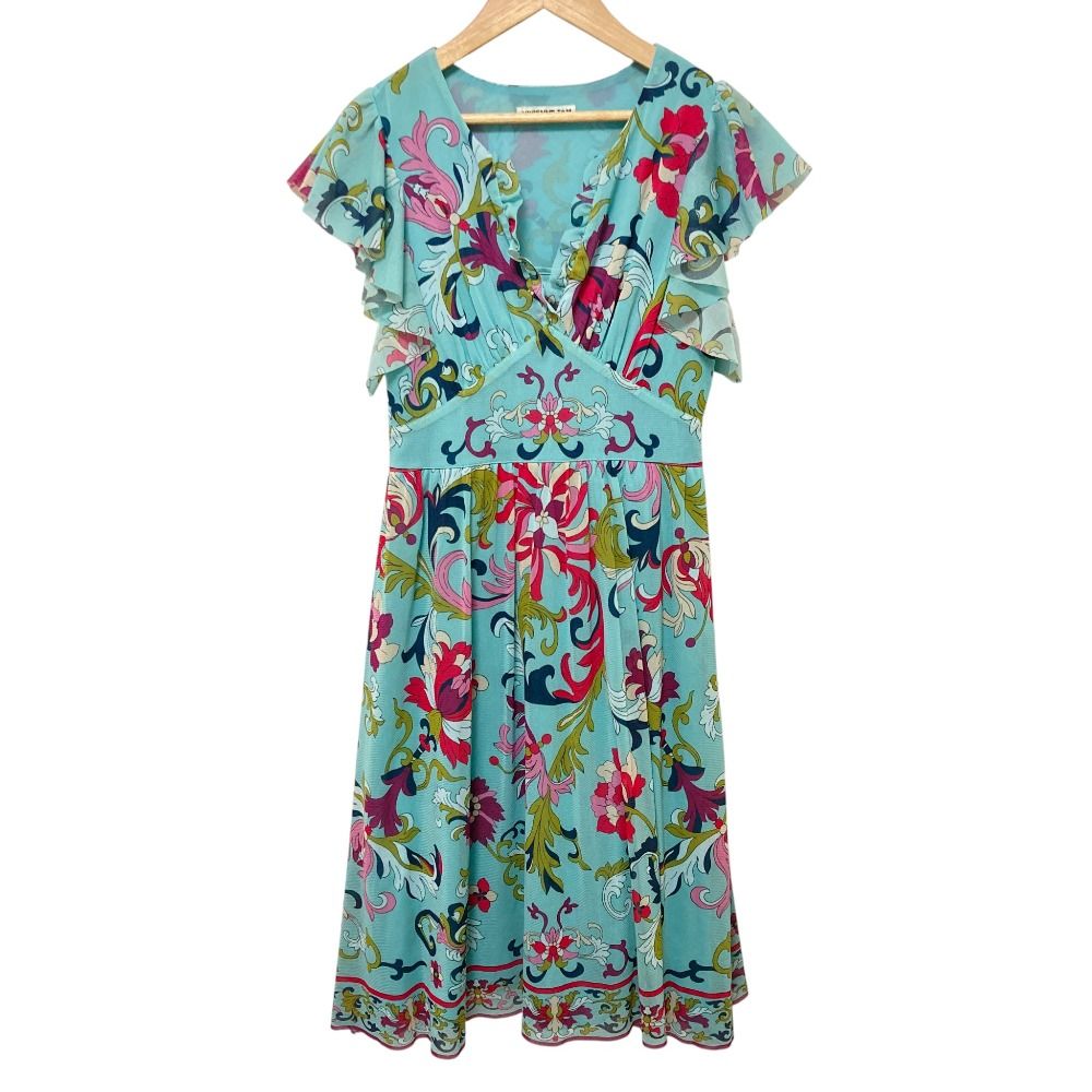 良品 VIVIENNE TAM ヴィヴィアンタム フラワープリント パワーネット