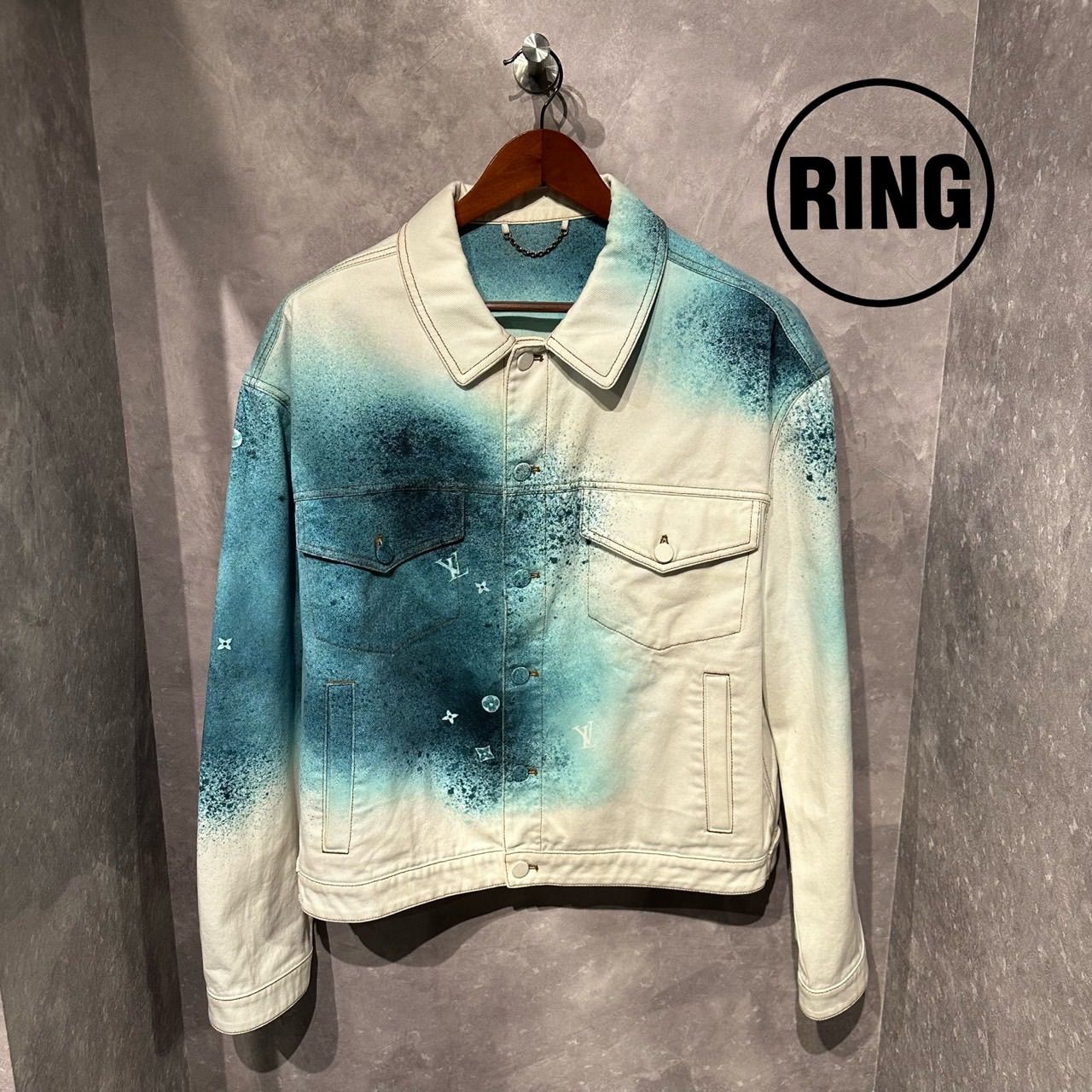 LouisVuitton Spray DENIM Jacket