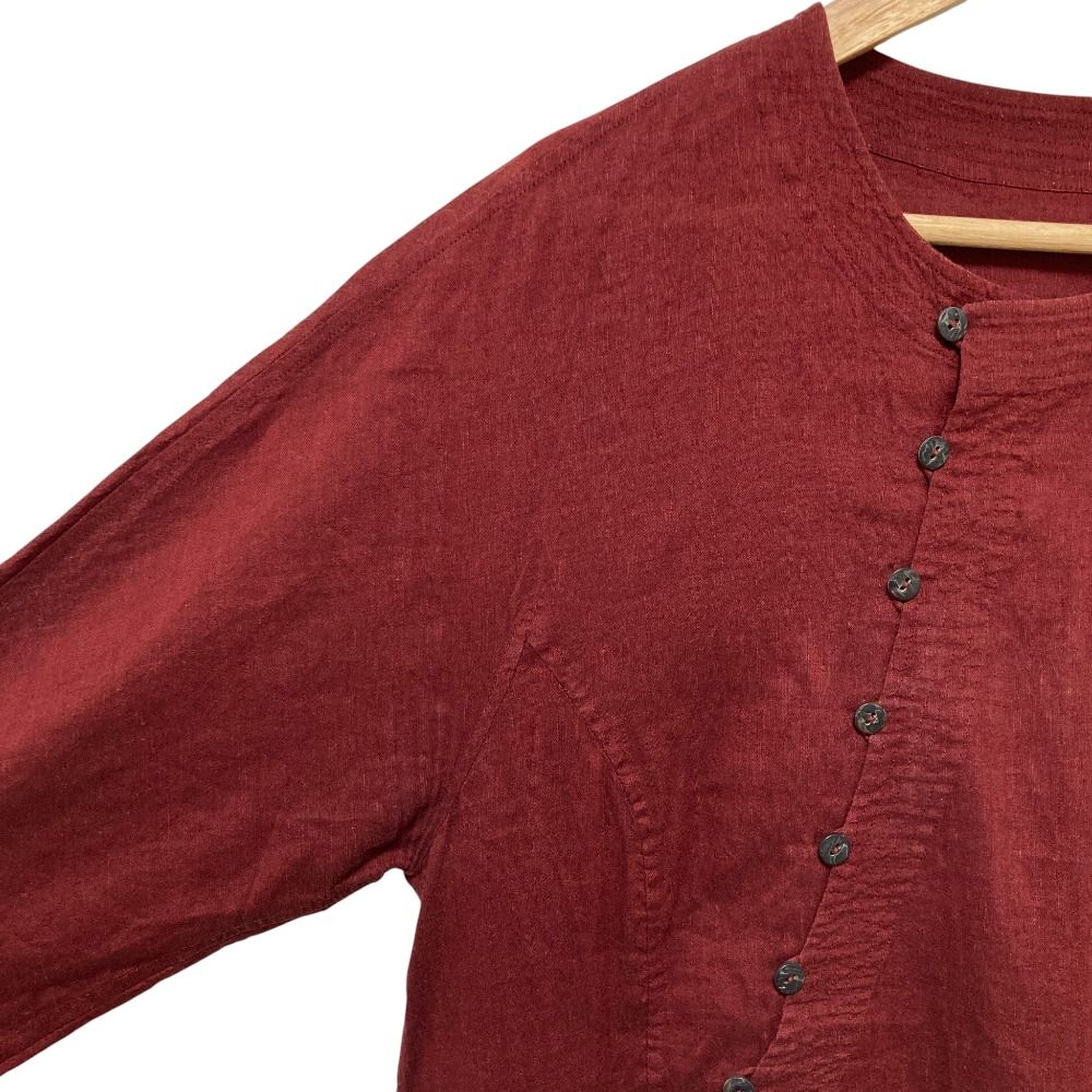 良品 JURGEN LEHL ヨーガンレール リネン コットン フレア ワンピース