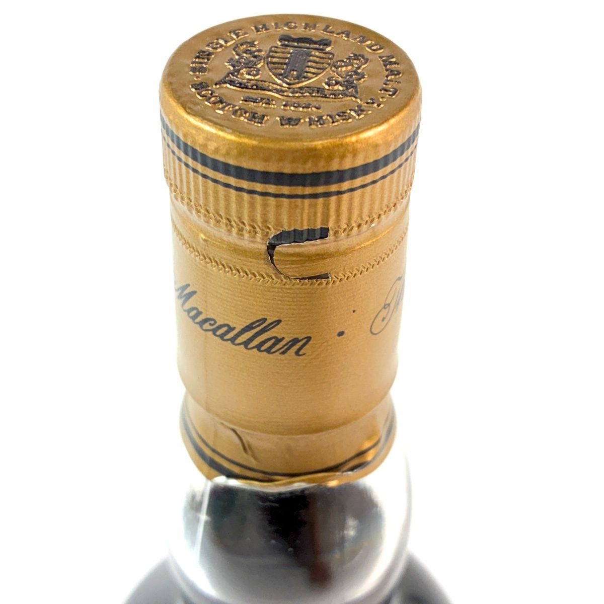 MACALLAN マッカラン ハイランド スコッチウイスキー 25年 【空瓶