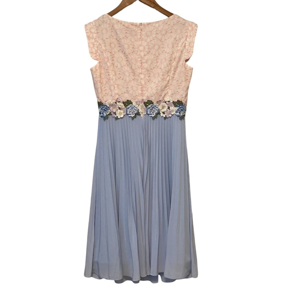 美品 TOCCA トッカ PINK BOUQUET GIRL ドレス ノースリーブ ひざ丈