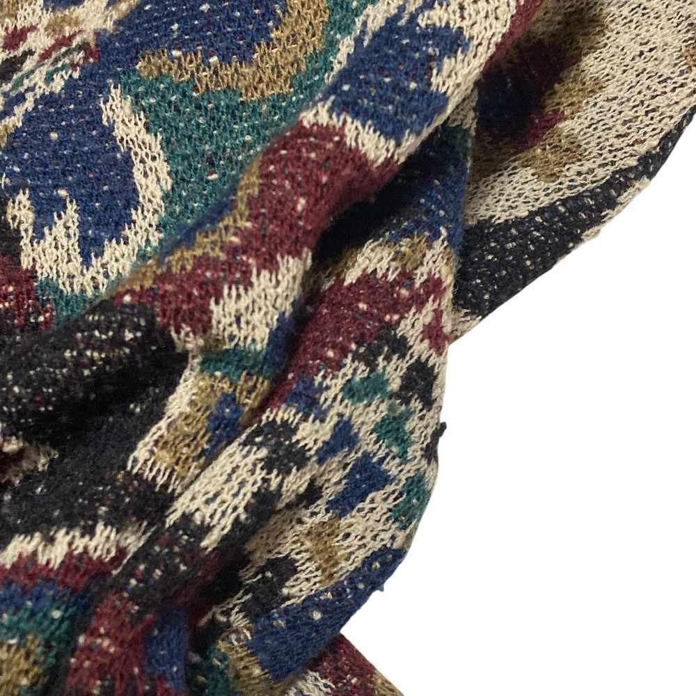 良品 MISSONI ミッソーニ 総柄 ハイネック ウール ニット セーター