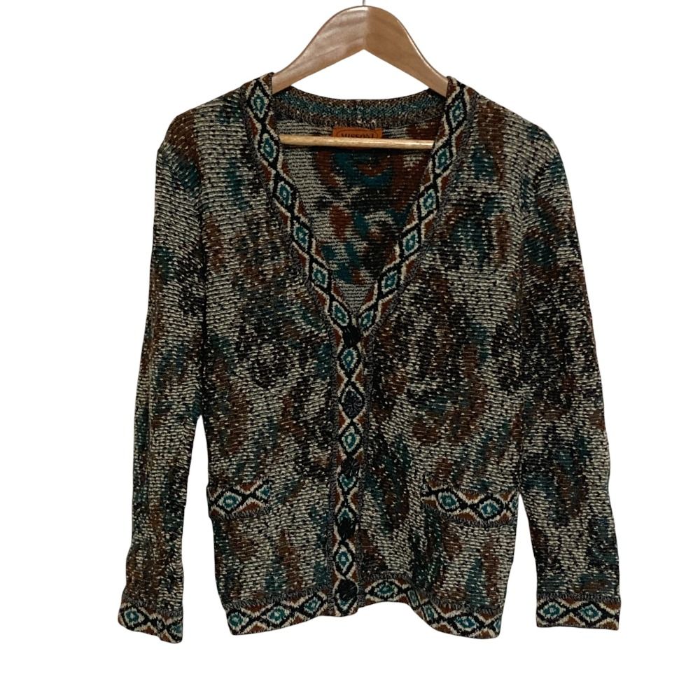 良品 MISSONI ミッソーニ ニット カーディガン スカート セットアップ