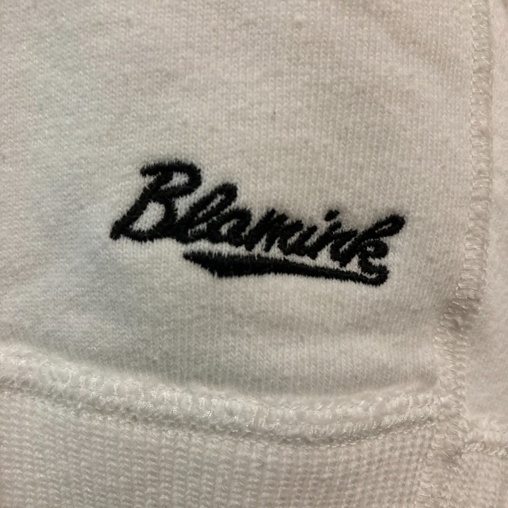 美品 BLAMINK ブラミンク 吊裏毛ロゴショートスリーブプルオーバー