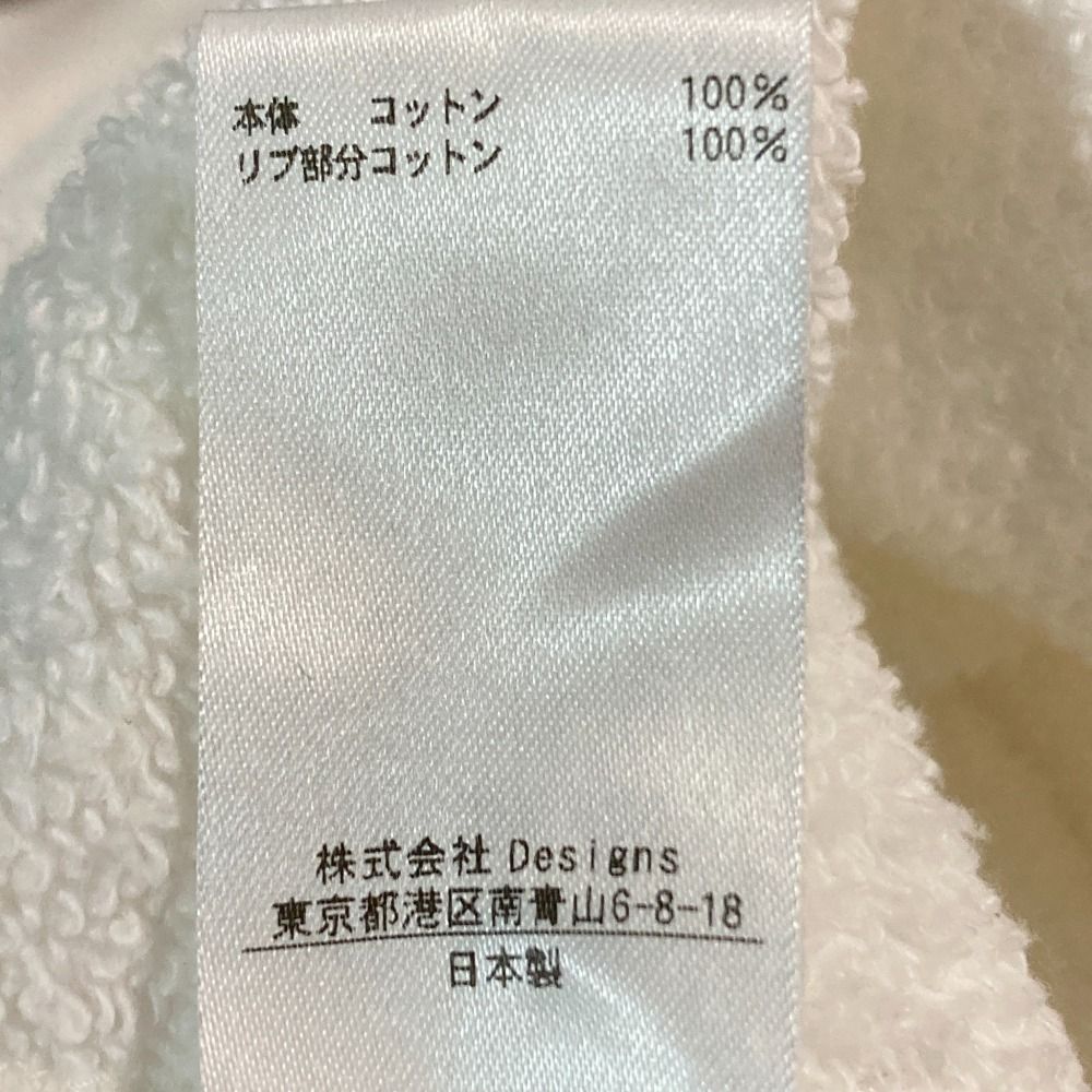 美品 BLAMINK ブラミンク 吊裏毛ロゴショートスリーブプルオーバー