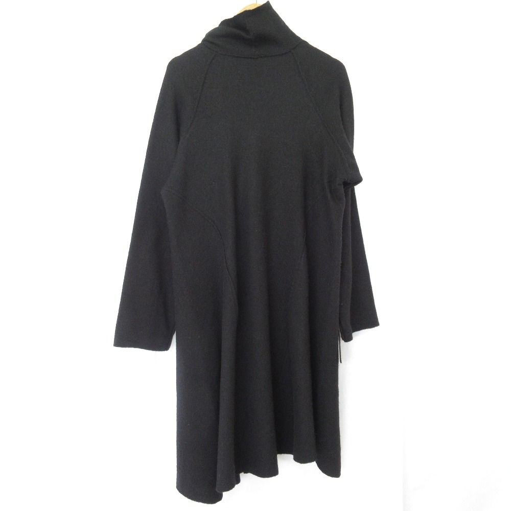 良品 JURGEN LEHL ヨーガンレール ウール ジップデザイン ワンピース