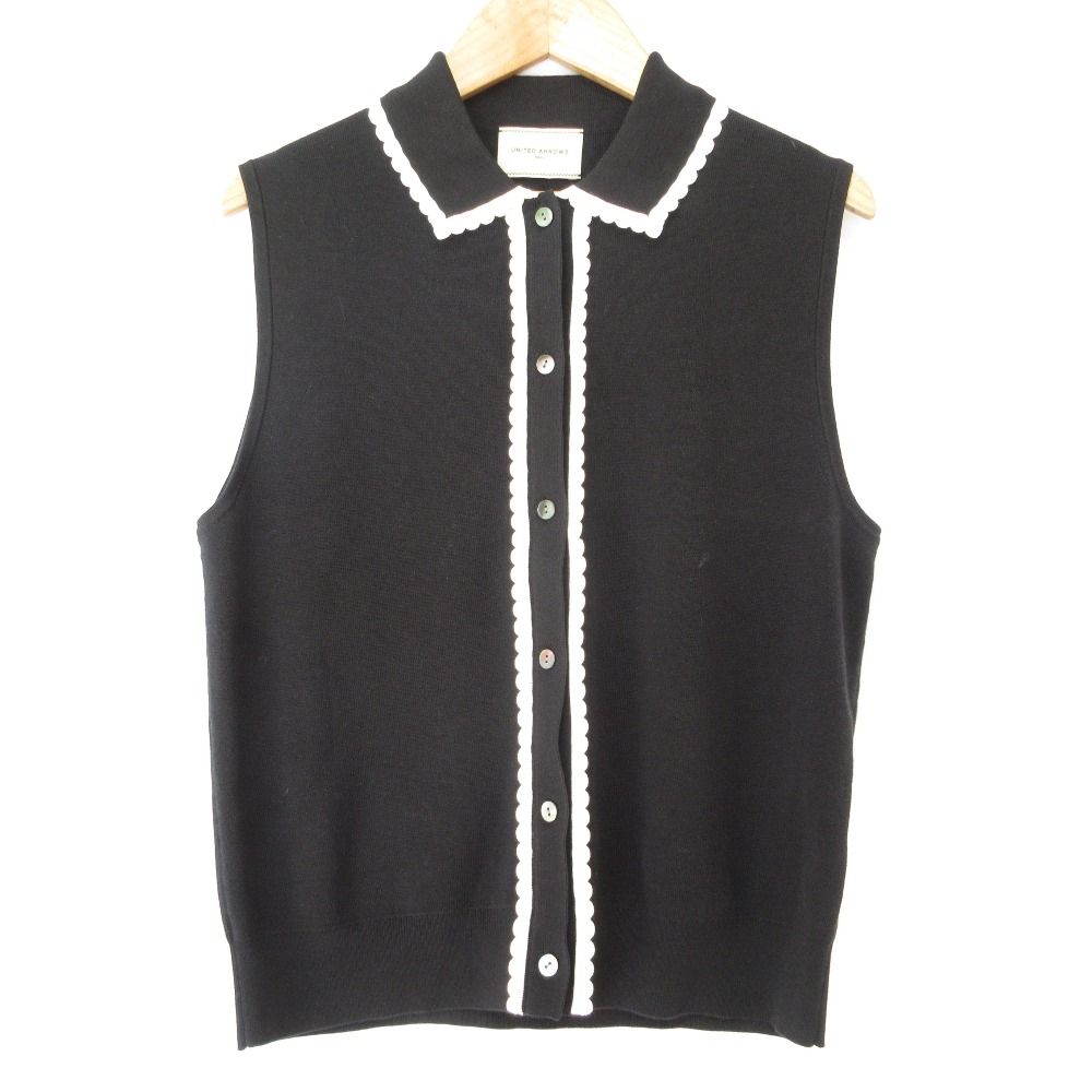 未使用 UNITED ARROWS ユナイテッドアローズ スカラップ レース ニット