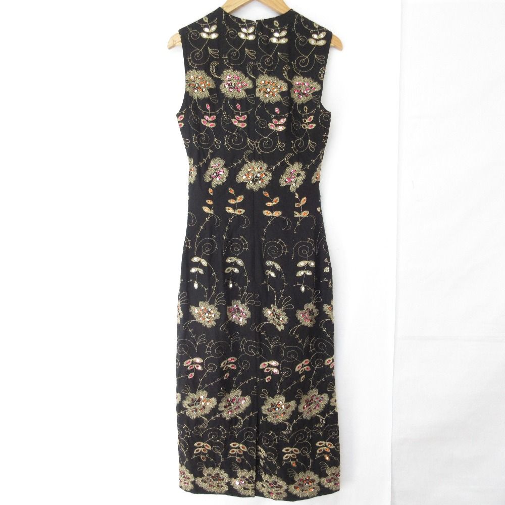 美品 Givenchy ジバンシィ スパンコール 刺繍ドレス ワンピース サイズ