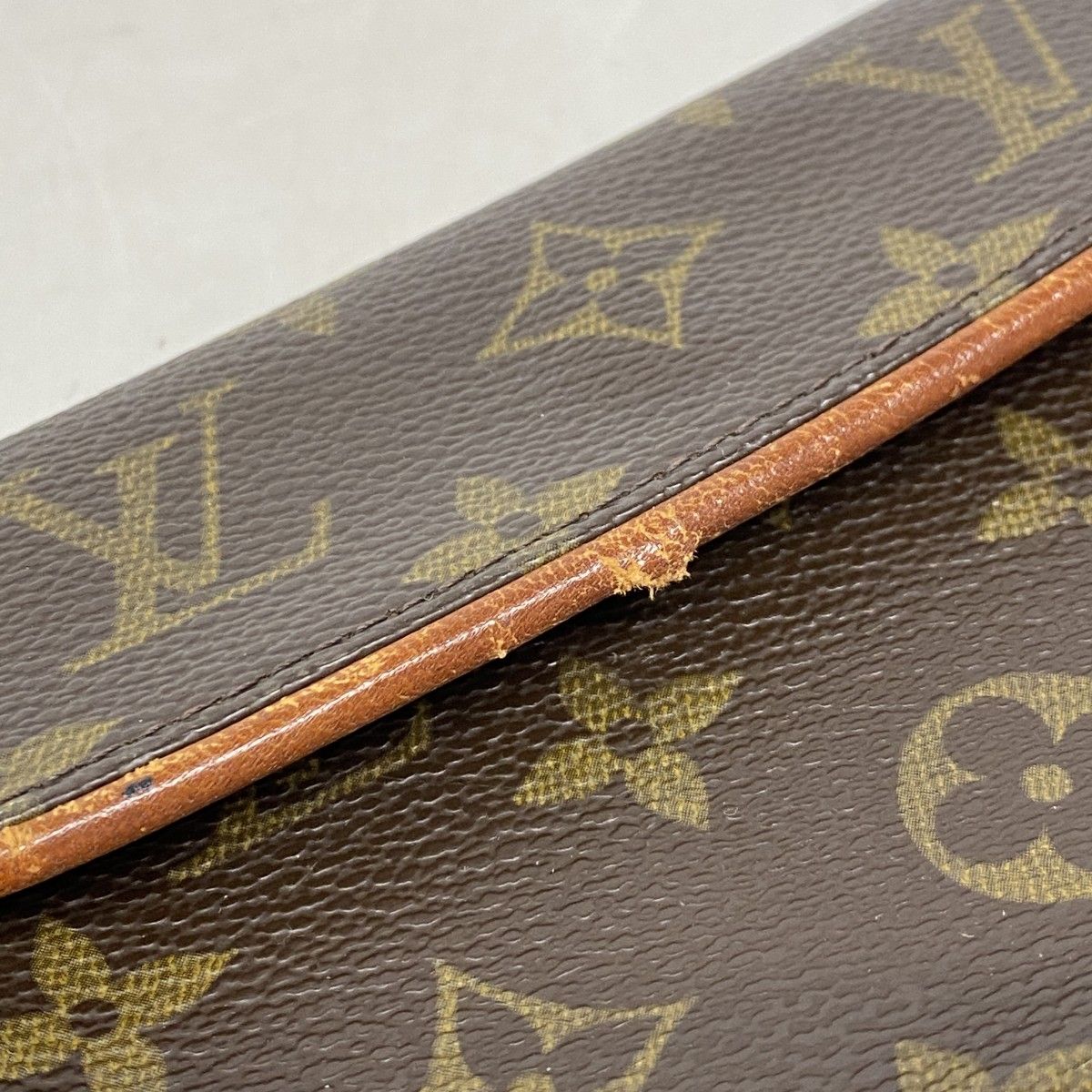 6ab1376-k】ルイヴィトン ウエストバッグ モノグラム ポシェット