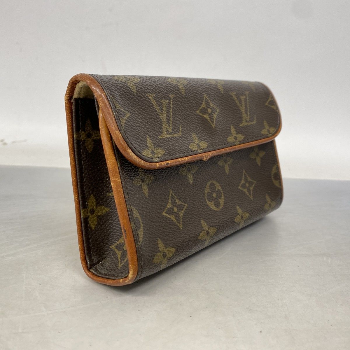 6ab1376-k】ルイヴィトン ウエストバッグ モノグラム ポシェット
