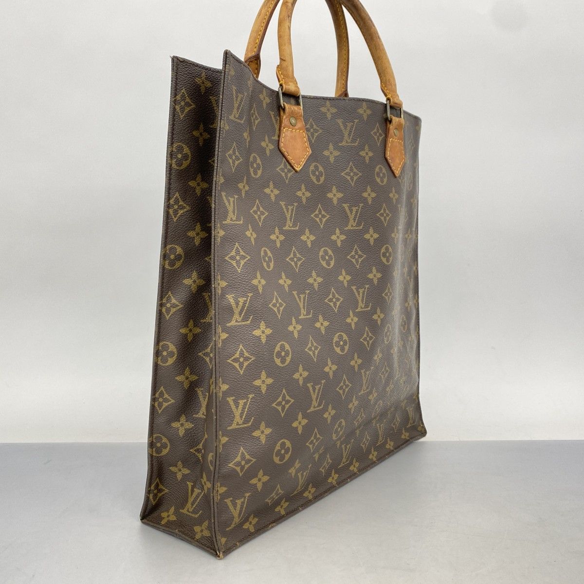 6ab0945】ルイヴィトン トートバッグ モノグラム サックプラ M51140