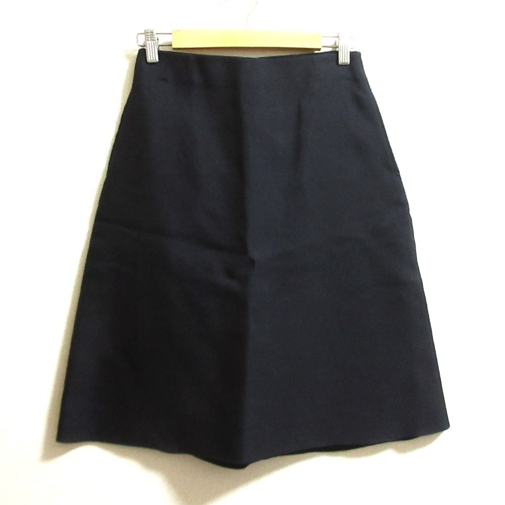 美品 JIL SANDER ジルサンダー シルクブレンド ナイロンスカート