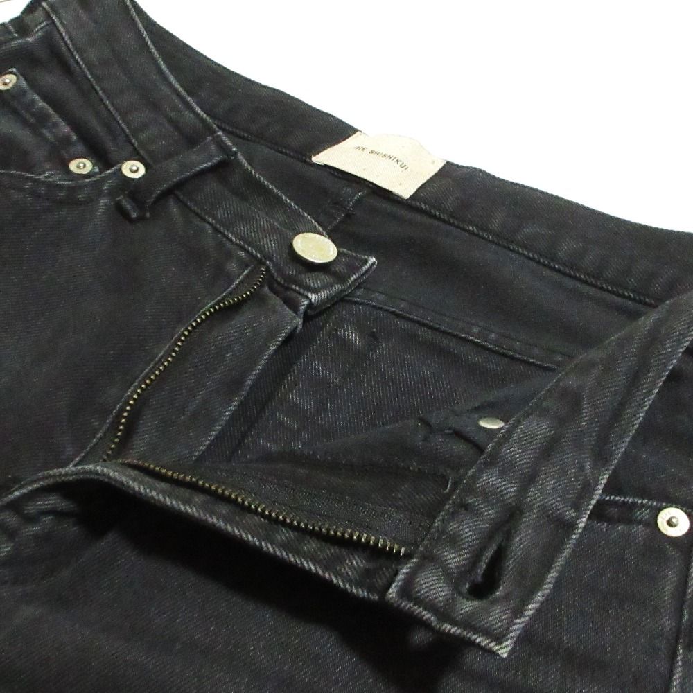 良品 THE SHISHIKUI シシクイ ストレート デニムパンツ ジーンズ
