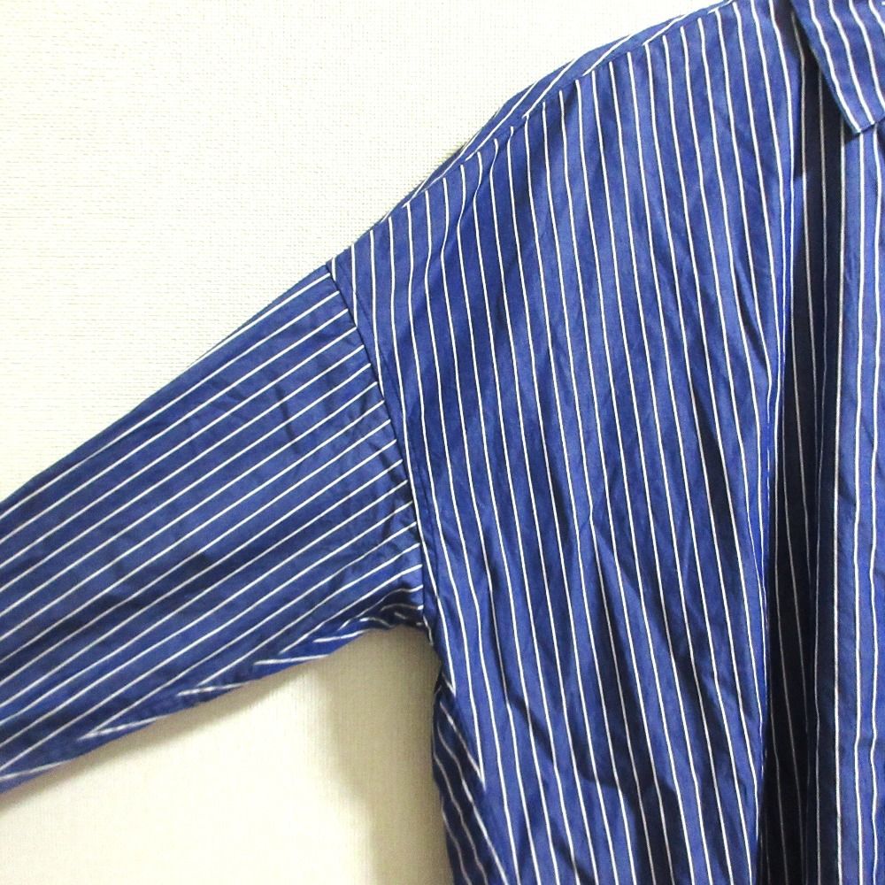美品 &RC Curensology カレンソロジー ストライプ ビッグシャツ サイズ